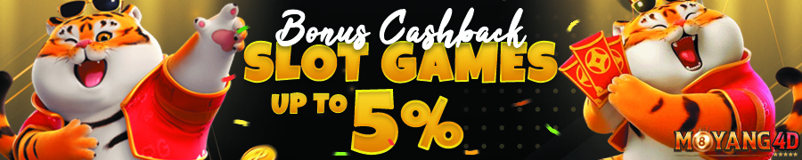 bonus cashback slot 5%